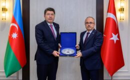 Adalet Bakanı Yılmaz Tunç, Azerbaycan’da Bakü Büyükelçiliği’ni Ziyaret Etti