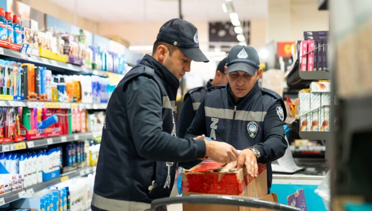 Milas Belediyesi Zabıtasından Zincir Marketlerde Gıda Denetimi