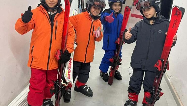 “Kafkas Projesi Karın Yıldızları” Sarıkamış’ta Miniklerle Buluştu