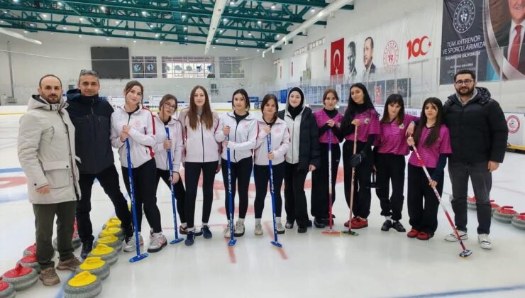 Okul Sporları Curling Türkiye Birinciliği’nde Kars Rüzgârı