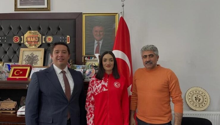 Balkan Şampiyonası Öncesi Milli Atlet Tuğba Toptaş’tan Ziyaret