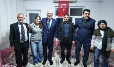 Müsavat Dervişoğlu Diyarbakır’da Şehit Korucu Abdurrahman Çokvar’ın Ailesinin İftar Sofrasına Konuk Oldu