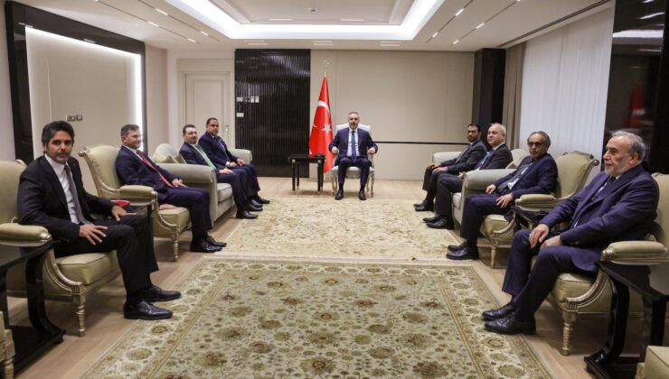 Bakan Fidan, Körfez ve Ürdün Büyükelçilerini Kabul Etti