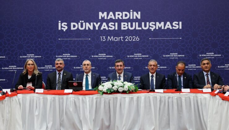 Cevdet Yılmaz Mardin’de Önemli Açıklamalarda Bulundu