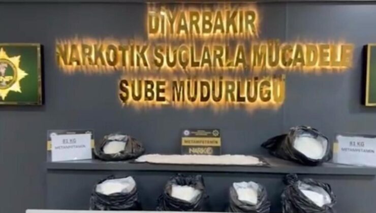Diyarbakır’da Durdurulan Tırda 81 Kilogram Sentetik Uyuşturucu Ele Geçirildi