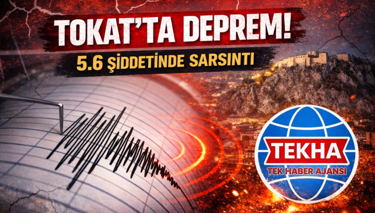 Tokat’ta 5.5 Büyüklüğünde Deprem Meydana Geldi!