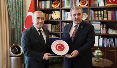 Büyük Birlik Partisi Genel Başkanı Mustafa Destici’den Vali Numan Hatipoğlu’na Ziyaret
