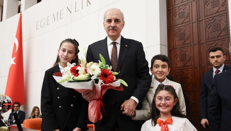 TBMM Başkanı Kurtulmuş’tan Çocuklara Anlamlı Mesaj: “Sizler Geleceğin Liderlerisiniz”