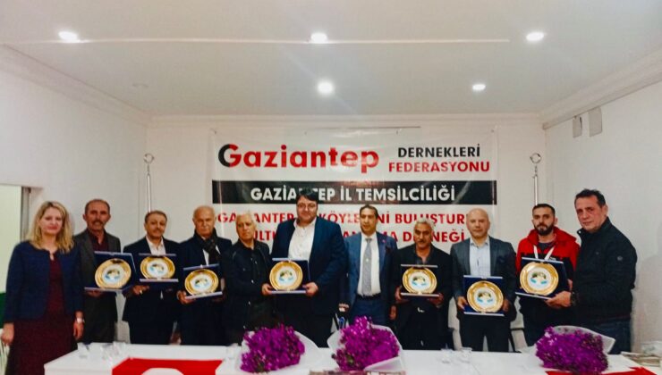 Gaziantep Dernekler Federasyonu’ndan Anlamlı Buluşma!