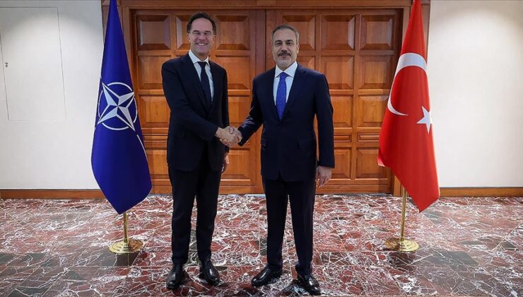 Dışişleri Bakanı Fidan, NATO Genel Sekreteri Rutte ile Ankara’da Bir Araya Geldi