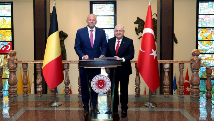 Milli Savunma Bakanı Yaşar Güler, Belçikalı Mevkidaşı Theo Francken İle Bir Araya Geldi