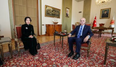 TBMM Başkanı Kurtulmuş, Vietnam Büyükelçisi’ni Kabul Etti
