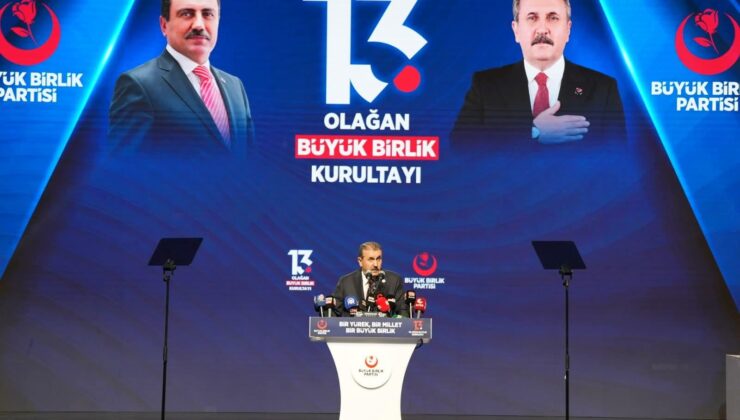 Mustafa Destici, Büyük Birlik Partisi’nde Yeniden Genel Başkan Seçildi