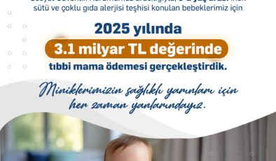 Bakan Işıkhan: Bebeklerin Tıbbi Mamasında 3,1 Milyar Lirayı Aşan Ödeme Yapıldı