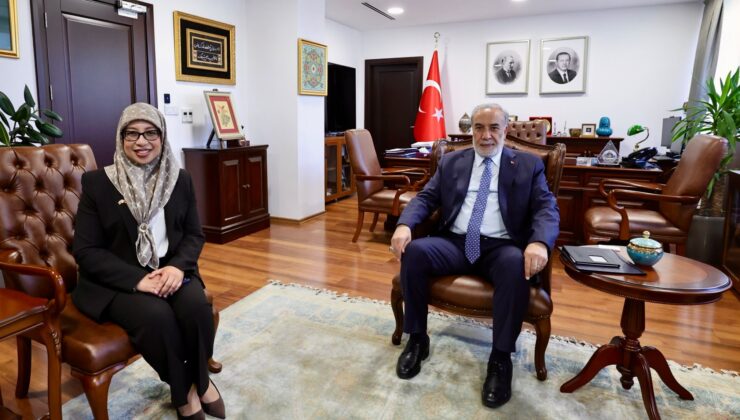 Bakan Yardımcısı Kulaklıkaya Brunei Büyükelçisi Ismi’yi Kabul Etti