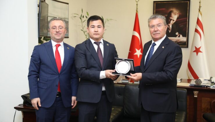 KKTC Başbakanı Ünal Üstel TÜRKPA Heyetini Kabul Etti