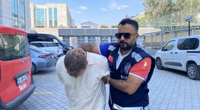 Samsun’da lise inşaatından kablo hırsızlığı: Şüpheli yakalandı