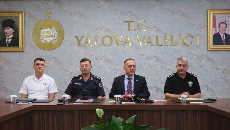 Vali Dr. Ahmet Hamdi Usta Yalova’nın Asayiş Raporunu Açıkladı