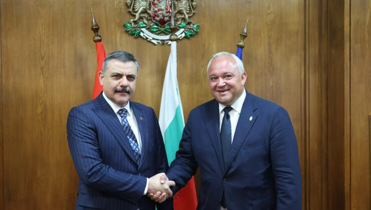 İçişleri Bakanı Çiftçi Bulgaristan’da Temaslarda Bulundu