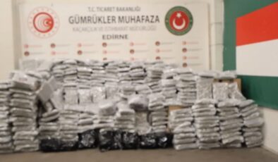 Kapıkule Gümrük Kapısı’nda 810 Kilogram Esrar Ele Geçirildi